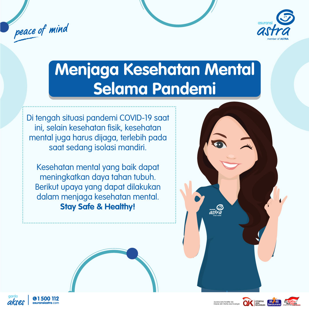 Strategi Menjaga Kesehatan Mental Selama Pandemi